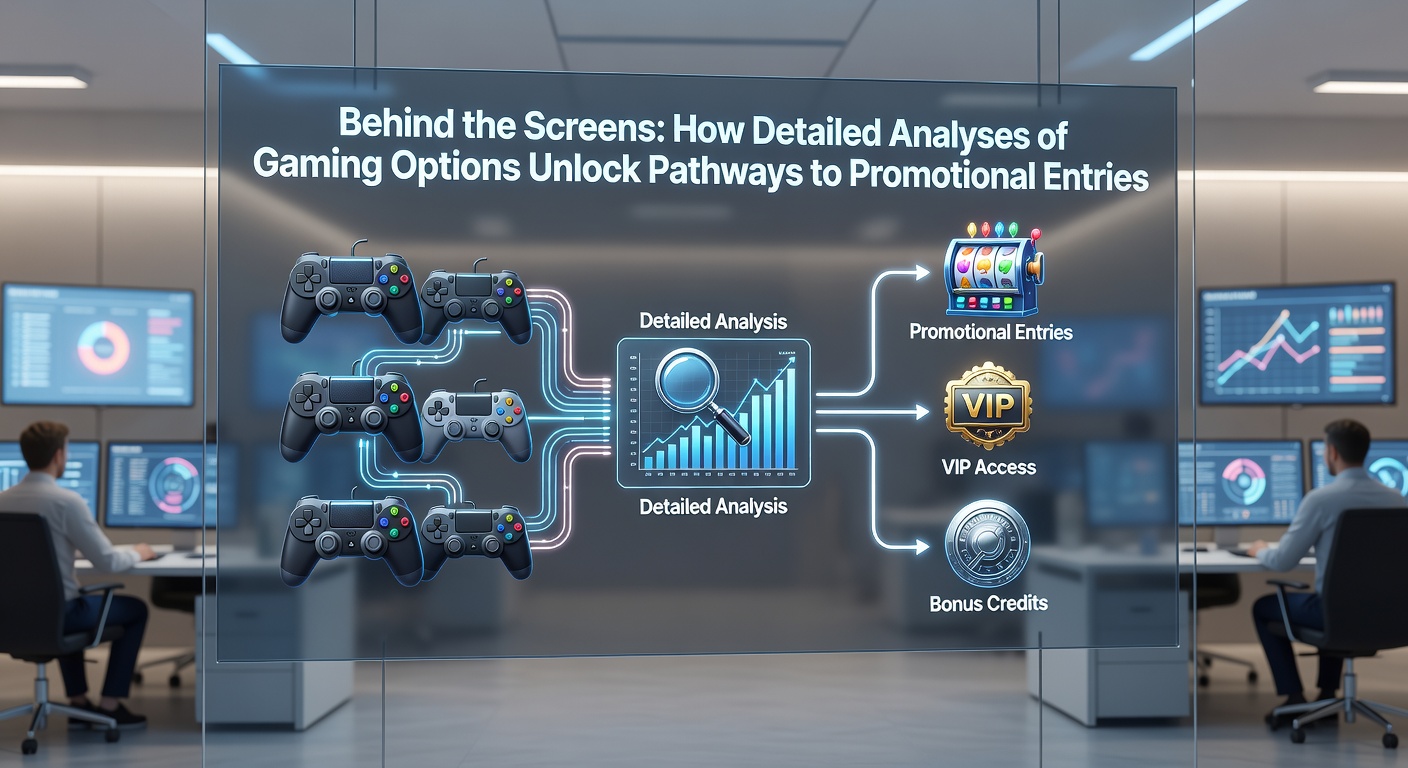 Infographic illustrating how game analysis connects to VIP tiers and promotional unlocks