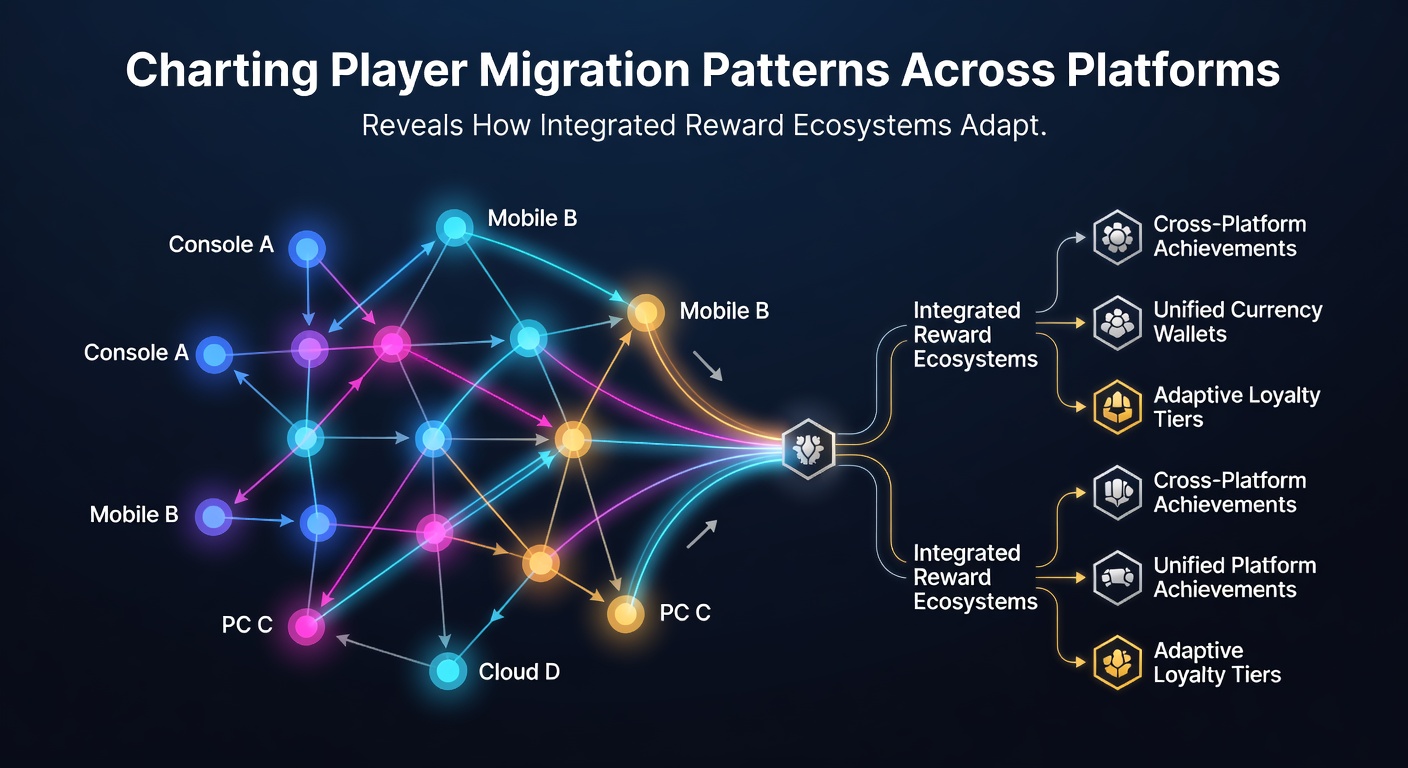 Infographic illustrating reward ecosystem adjustments following player platform transitions in 2026