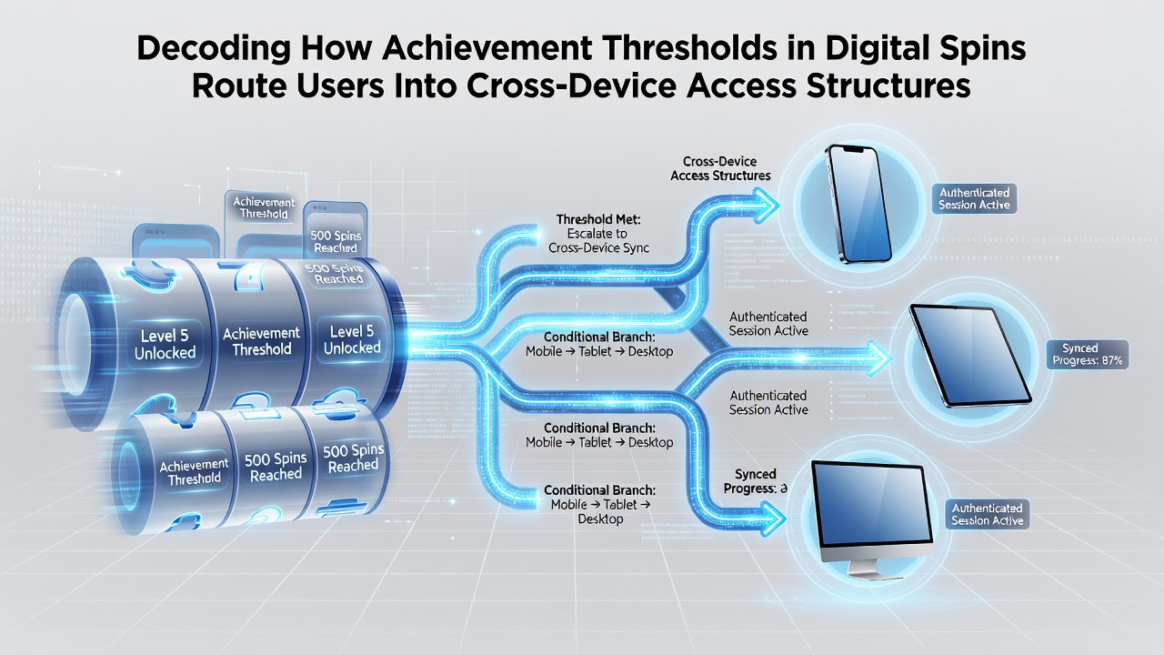 Cross-device access flow from mobile spins to virtual table events
