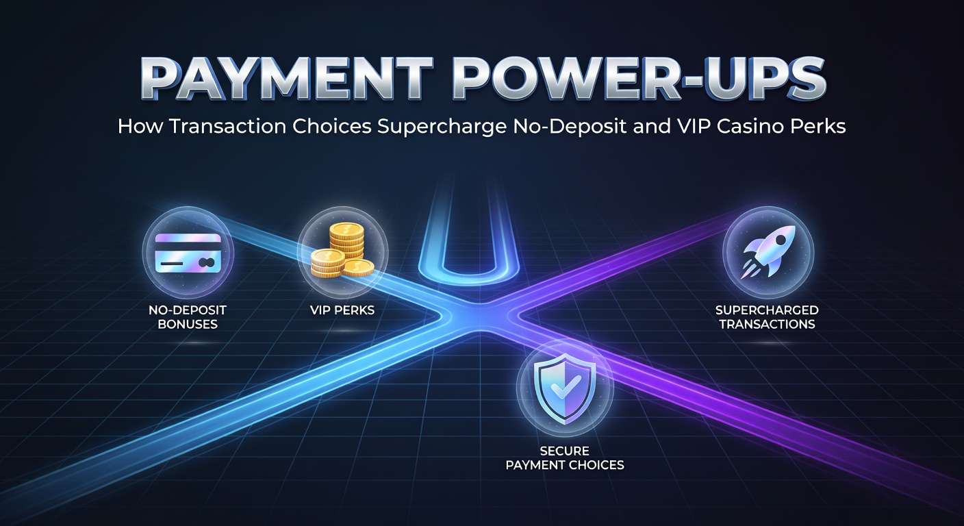 Digital wallet icons and casino chips illustrating payment methods enhancing bonuses