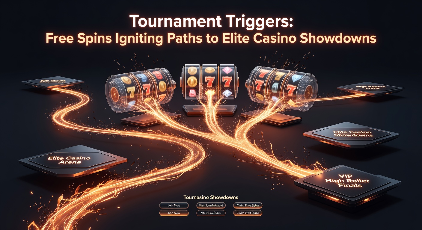 Close-up of a slot screen exploding with free spins, tournament qualification popup, and leaderboard climbing in real-time